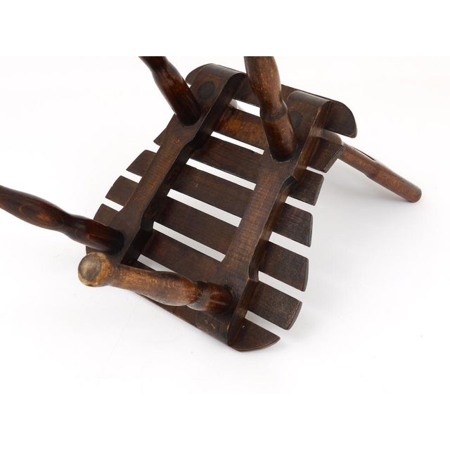 Viennese Wooden Children's Chair from Thonet, Austria, 1900s For Sale - Image 14 of 15