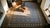 1930s Blue Gray Diamond Antique Indian Cotton Dhurrie Carpet Flatweave Large Rug For Sale - Image 15 of 17