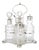 Oil and Vinegar Set in a Shell, Set of 5 For Sale