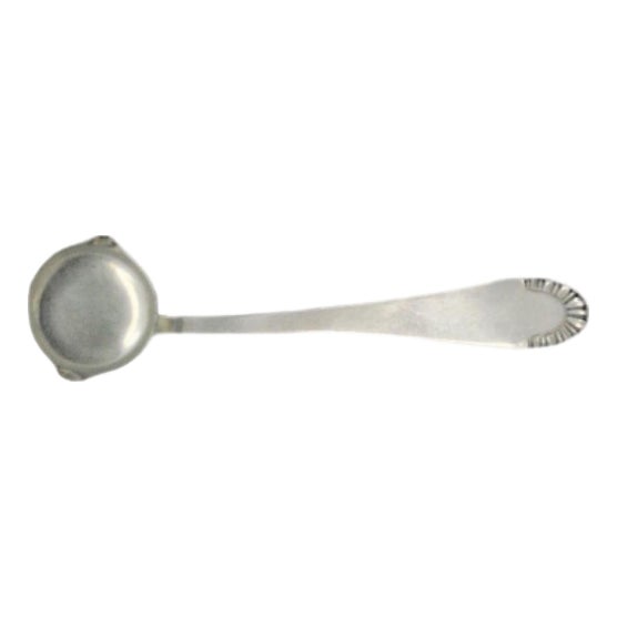 Silver Sauce Spoon with Raised Handle For Sale