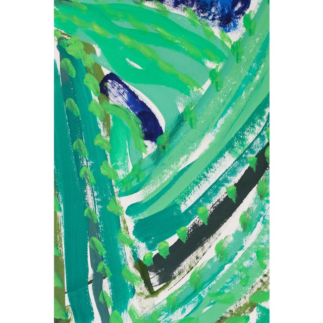 "And I Feel Powerless to Stop It, and That This City Is Doing It to Me" Large Cacti Acrylic Painting by Simon Findlay For Sale - Image 9 of 12