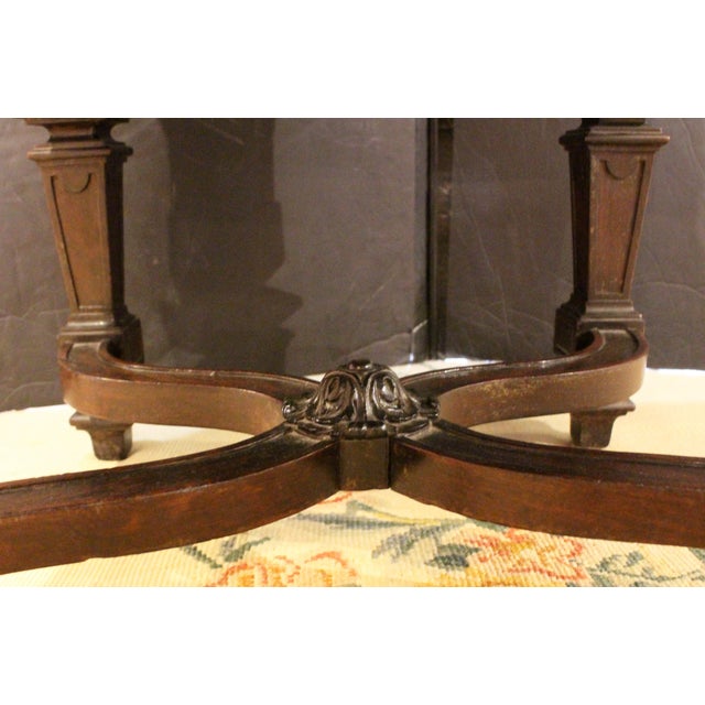 Late 19th Century Late 19th Century Louis XIV Style Set of 4 Continental Side Chairs For Sale - Image 5 of 5