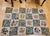 Vintage American Hand Hooked Rug, Block Design, Folk Art Tapestry, 2x3 For Sale - Image 4 of 13