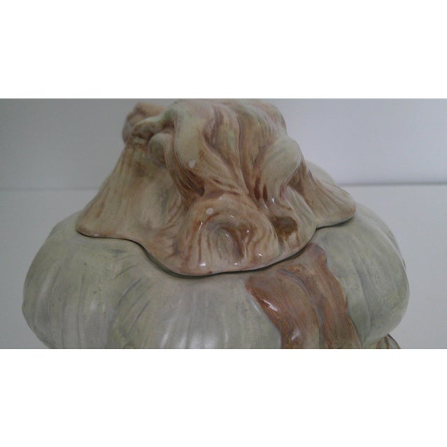 Vintage Ceramic Garlic Bulb Face Tea Pot W/Lid Kitsch Farmhouse Eclectic Fun For Sale In Dallas - Image 6 of 12