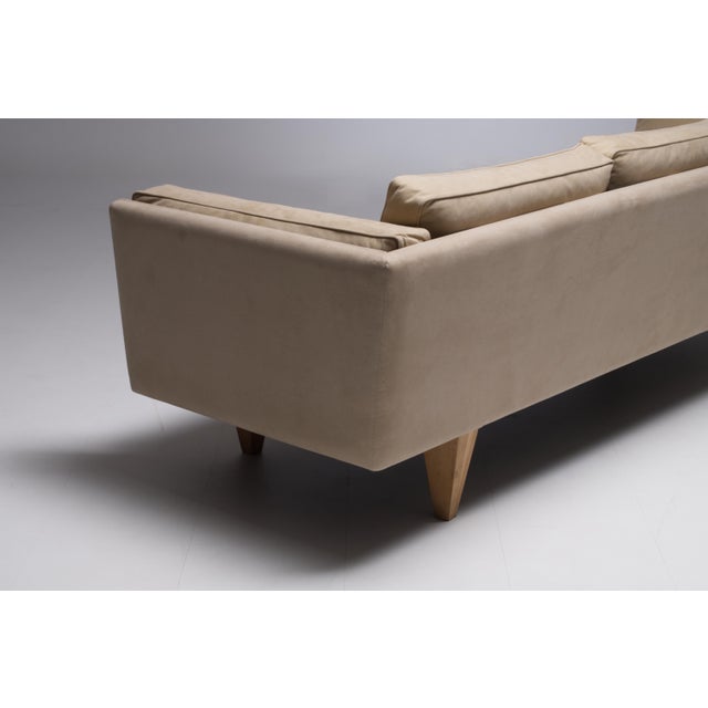 Wood Model V11 Sofa by Illum Wikkelsø for Stouby, 2015 For Sale - Image 7 of 13