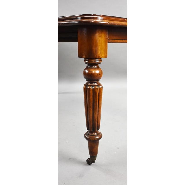 Victorian Mahogany Extending Dining Table, 1880 For Sale - Image 6 of 7