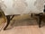 Pair of Modern Damask Dessin Fournir Arm Chairs For Sale - Image 9 of 10