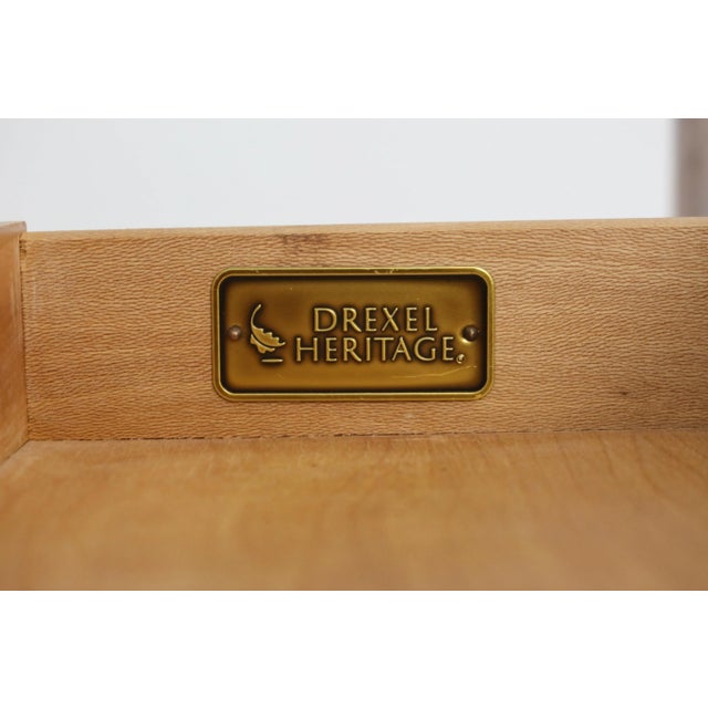 Drexel Heritage Country French Cherry Server Bar Cabinet For Sale - Image 12 of 12