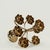 Mid Century Feldman Brass Lotus Candelabra For Sale - Image 9 of 11
