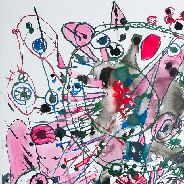 Abstract Lux Aeterna: 9 - Fran Bull, C. 1991 For Sale - Image 3 of 9
