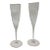 1980s Baccarat Dom Perignon Champagne Flutes- a Pair For Sale