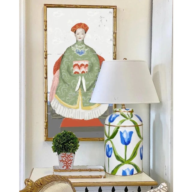 Gilded Threads Portrait Prints, a Pair | Chairish