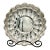 Vintage Reed & Barton Silverplate Scalloped Fluted Round Serving Bowl For Sale