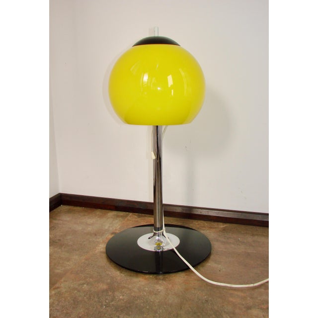 Space Age Table Lamp in Metal, Glass, and Plastic, 1970s For Sale - Image 4 of 8