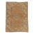 Vintage Orange Turkish Oushak Rug - 04'04 X 05'08. For Sale