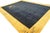 Early 20th Century 1920s Navy Open Field Art Deco Modern Antique Chinese Peking Knotted Wool Rug For Sale - Image 5 of 9