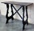Spanish 19th Century Ebonized Baroque Spanish Side Table with Lyre Legs For Sale - Image 3 of 18