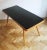 1960s Mid-Century Coffee Table with Black Opaxite Glass Top by Jiri Jiroutek for Cesky Nabytek, 1960s For Sale - Image 5 of 11
