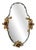 Louis XV Style Wall Mirror in Gilded Brass, 1950s For Sale