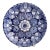 Vintage 1960s Mid-Century Modern Alfred Meakin “Palma” Blue & White Dinnerware Set Service for 4+, Staffordshire England, English Ironstone, 26 Pieces For Sale