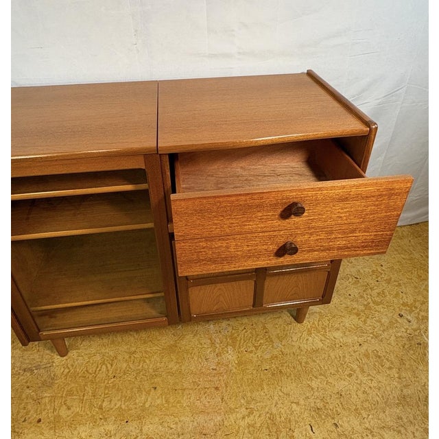 1960s Mid-Century Teak Music Cabinet from Nathan, 1960s For Sale - Image 5 of 12