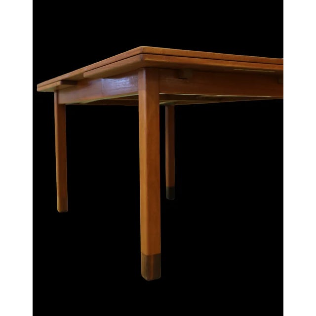 Danish Teak Dining Table from Omann Jun For Sale - Image 10 of 11