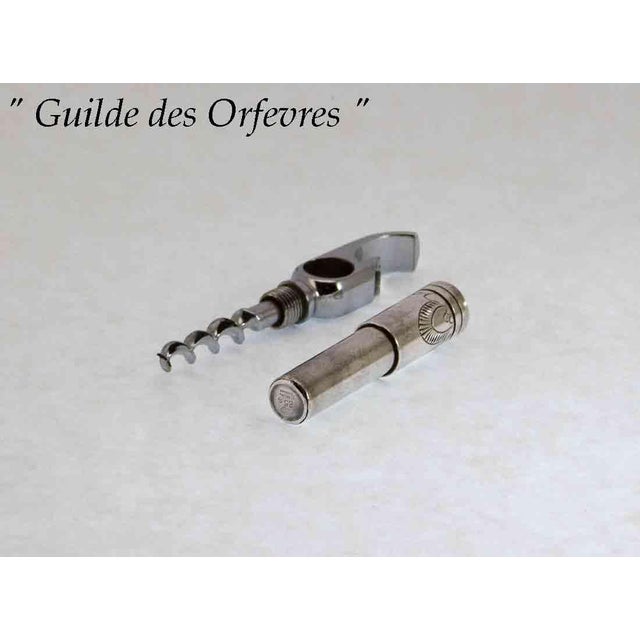 1960s Georg Jensen Sterling Silver Bottle Opener & Cork Screw. For Sale - Image 12 of 17