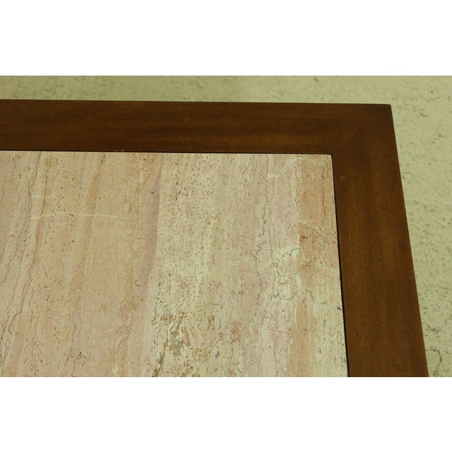 John Widdicomb Mid Century Modern Walnut Coffee Table For Sale - Image 10 of 12