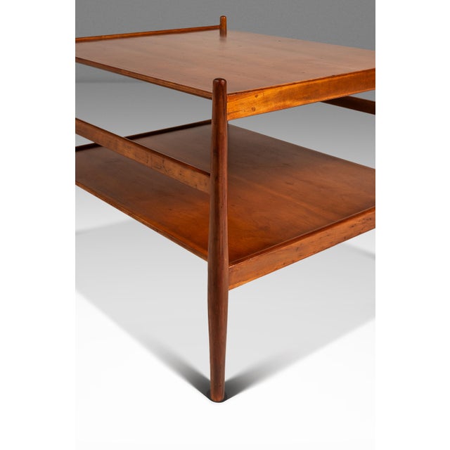 Set of Two (2) Mid-Century Modern 'Suncoast' End Tables in Walnut by Kipp Stewart and Stewart MacDougall for Drexel, Usa, C. 1960s For Sale - Image 16 of 18