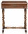 Italian Antique Italian Floral Marquetry Inlaid Sewing Stand Work Table For Sale - Image 3 of 9