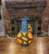 Roth Keramik Mid Century Orange Fat Lava "Banjo Vase" by Roth Keramik For Sale - Image 4 of 10