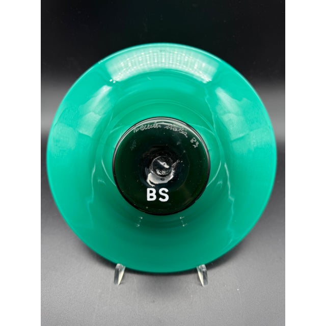 Murano Glass Bowl by Paolo Venini for Venini, 1989 For Sale - Image 6 of 10