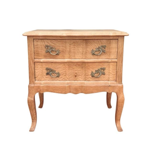Mid-Century Modern Danish Carved Oak Chest by Henning Kjærnulf, Attributed For Sale - Image 3 of 6