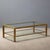 Vintage Glass Coffee Table, 1970s For Sale - Image 9 of 9