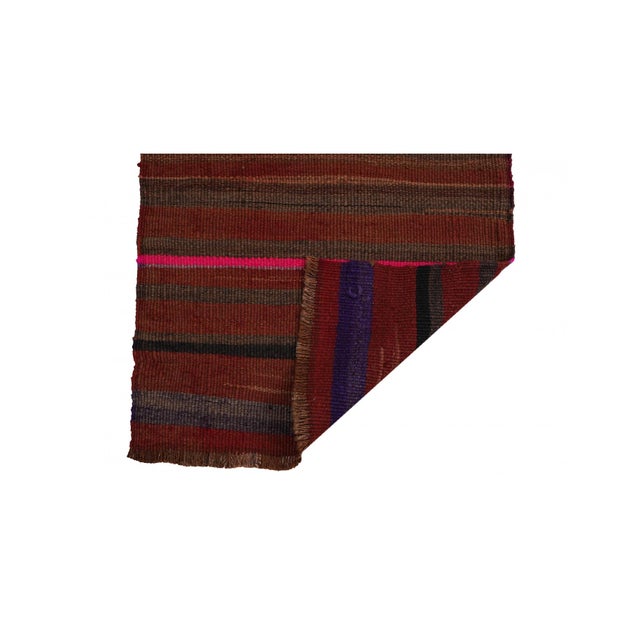 Mid-Century Modern Decorative Mini Vintage Kilim Rug - 1`11″ X 2`8″ For Sale - Image 3 of 3