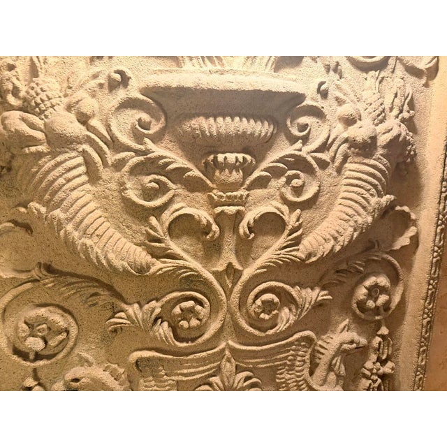 Now Reduced – Grand Egyptian Revival Architectural Wall Relief For Sale - Image 4 of 5