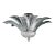 21st Century Italian Fern Murano Glass Flush Mount by Fabio LTD For Sale