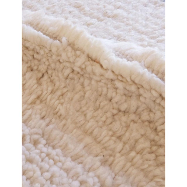 Handwoven Azilal Wool Rug - 9.5 X 6.4 Ft For Sale - Image 4 of 8