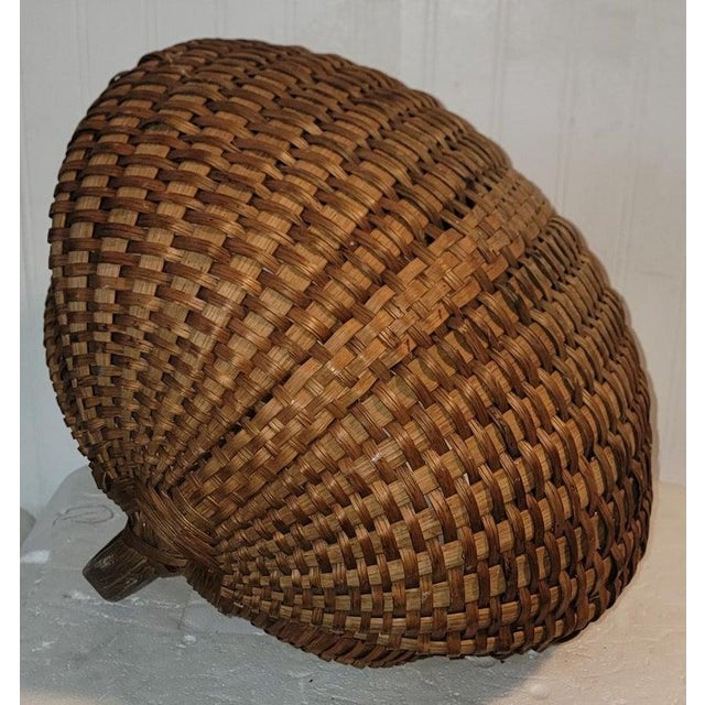 Collection of Four 19Thc Buttocks Baskets For Sale In Los Angeles - Image 6 of 10