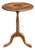 1970s Ethan Allen Country Farmhouse Hitchcock Style Solid Heirloom Maple Stenciled Accent Drink Table (14-9042) For Sale