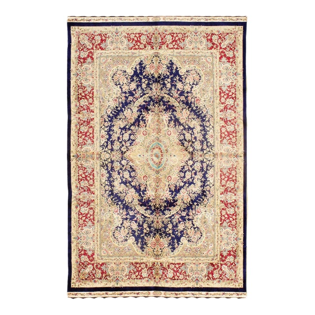 Pasargad DC Exquisite Design Paris Palace Fine Power Loom V.Silk Rug For Sale