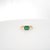 14k Yellow Gold Ring With 0.85ct Emerald & Diamond Accents For Sale - Image 10 of 10