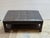Arhaus Kent Leather Ottoman With Lower Trays For Sale - Image 10 of 14