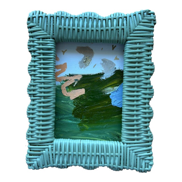 2023 Ak Hardeman Pastel Studio Sketch Painting of a Fantastical Landscape, Framed For Sale