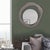 Gray Abstract Balance Mirror For Sale - Image 8 of 9