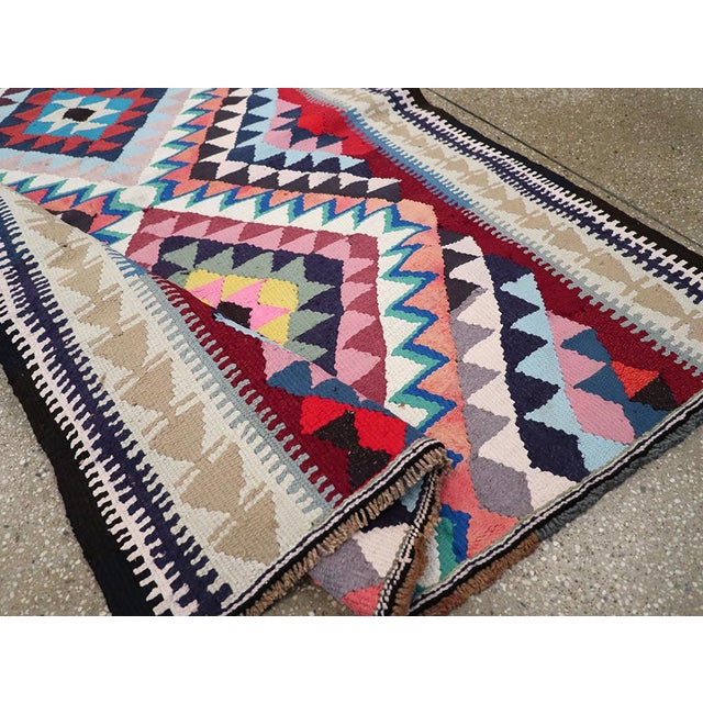 Galerie Shabab Collection Mid-20th Century Persian Flatweave Kilim Rug For Sale - Image 9 of 10