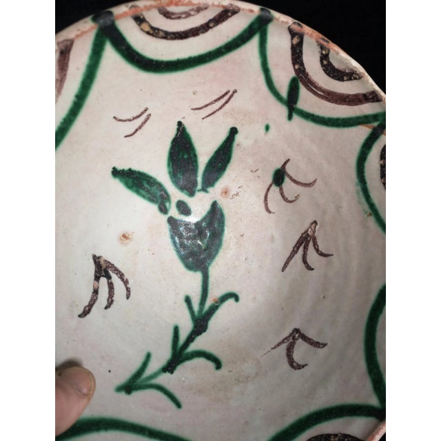 Spanish Ceramic Folk Art Bowl, 1880s For Sale - Image 14 of 15