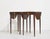 Mid Century Traditional Tapered Leg Flip Top Tables - A Pair For Sale - Image 4 of 12