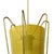 Mid-Century Modern Mid-Century Pendant Lamp in Perforated Yellow Metal, 1950s For Sale - Image 3 of 6