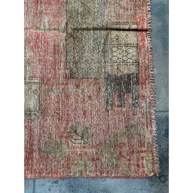 Antique Samarkand Pictorial Rug - Circa 1900s For Sale - Image 4 of 6